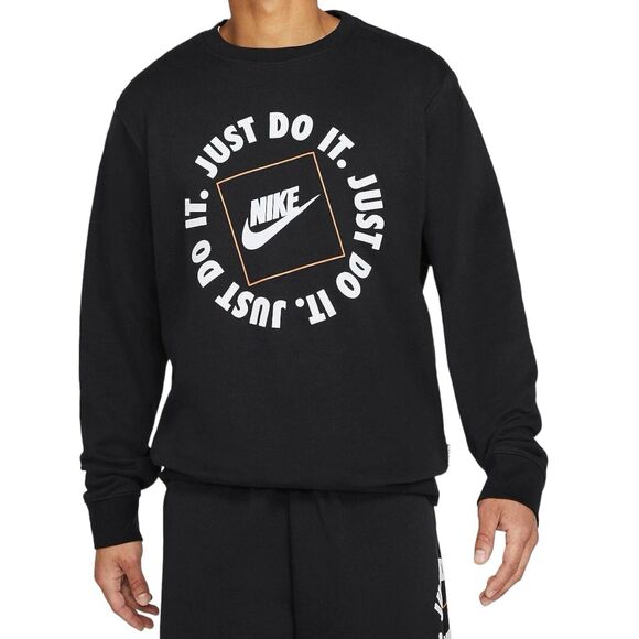 Nike Men's Sweatshirt Size Medium Sportswear NSW JDI Fleece Crew DA0157 Retro - Picture 5 of 7